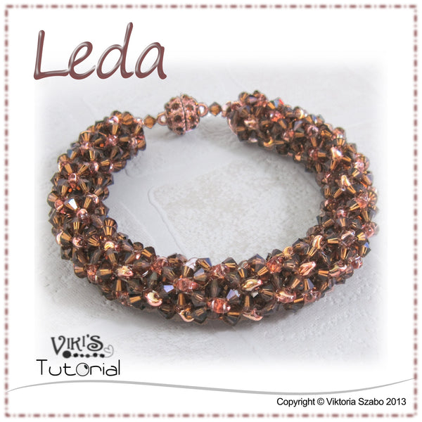 DIY Beaded Bracelet Tutorial: Seed Beads & Bicone Jewelry Making